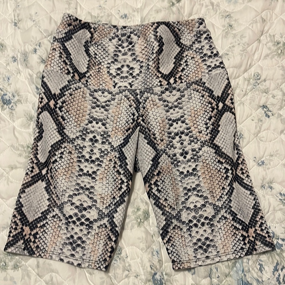 Onzie biker shorts.